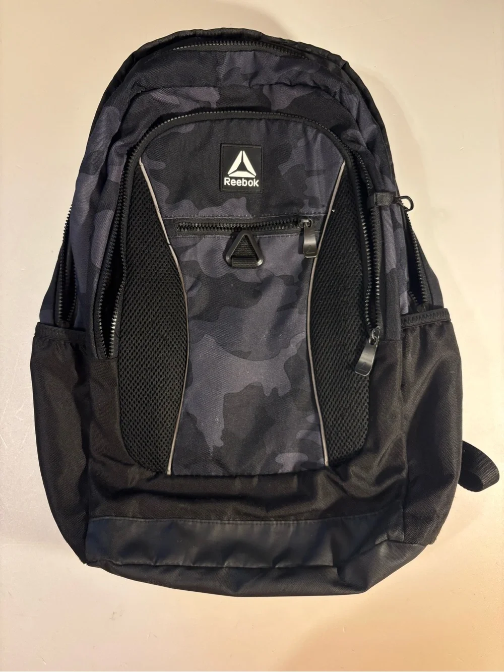 Reebok Black & Gray Camo Men's Backpack